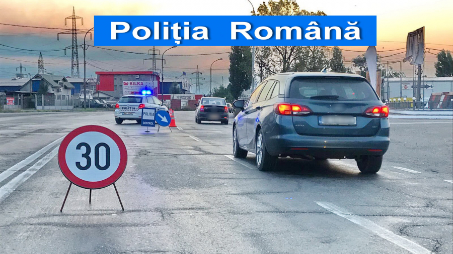 Proiectul Edward. Poliţiştii au testat alcoolscopic peste 250 de şoferi