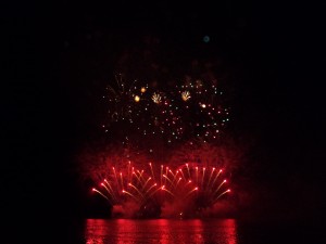 VIDEO/ Iată cum a arătat SPECTACOLUL pirotehnic al austriecilor: Dunărea, ca un rug din care s-a înălţat Phoenixul Conchitei Wurst
