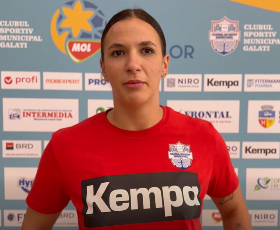 O gălăţeancă, în lotul naţional de handbal