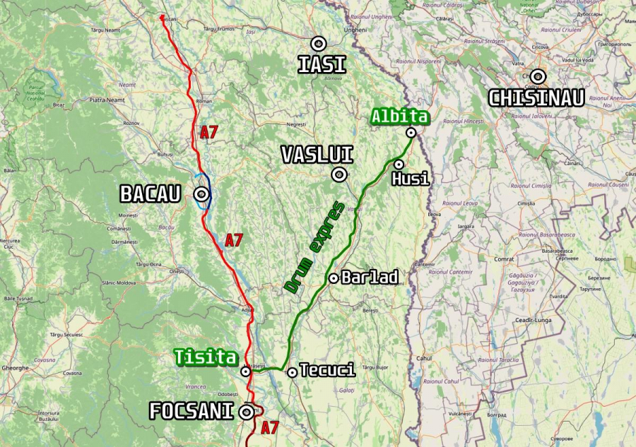 Tișița - Albița va trece și prin nord-vestul județului Galați