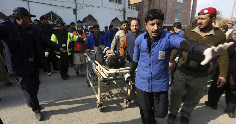 Zeci de morți și răniți după un atentat la o moschee din Pakistan
