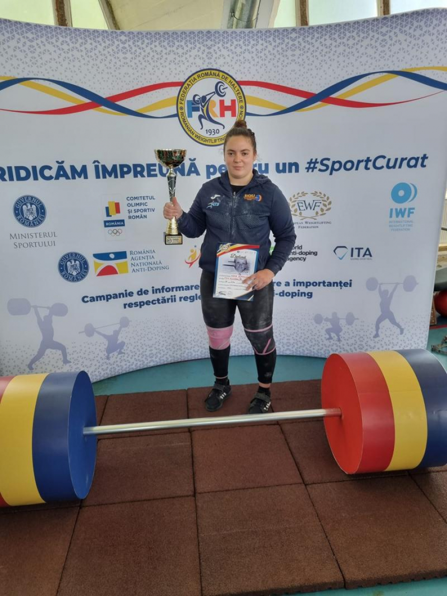 Gălăţeni calificaţi la finalele Campionatului Naţional de HALTERE