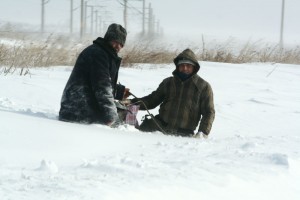 Localităţi izolate de vremea rea