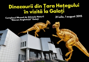 Dinozaurii din Ţara Haţegului, la Muzeul de Ştiinţele Naturii
