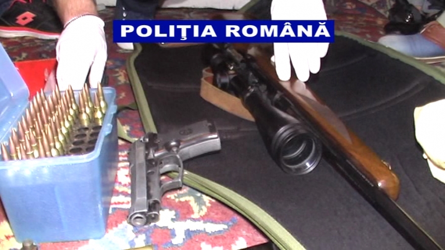 ARME FURATE din Italia, ascunse în Galaţi. Un bărbat a fost REȚINUT pentru 24 de ore (VIDEO)
