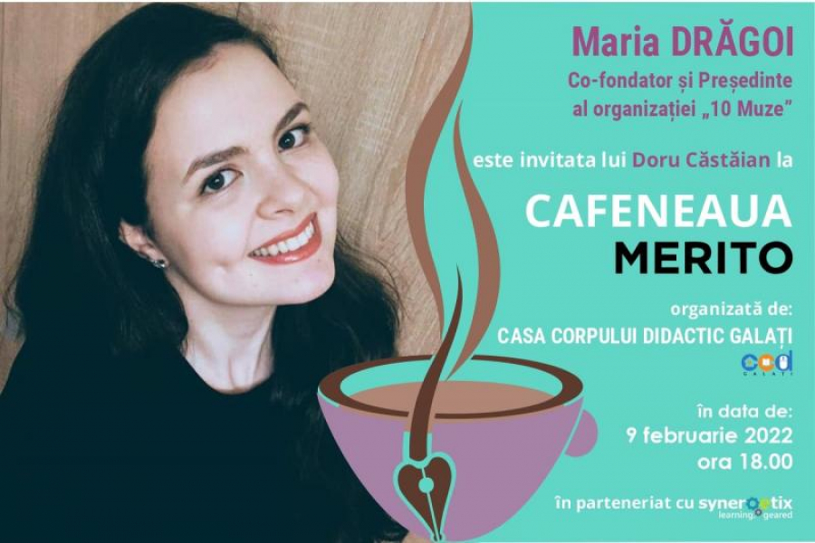 Creatoarea primului manual personalizat, la Cafeneaua Merito