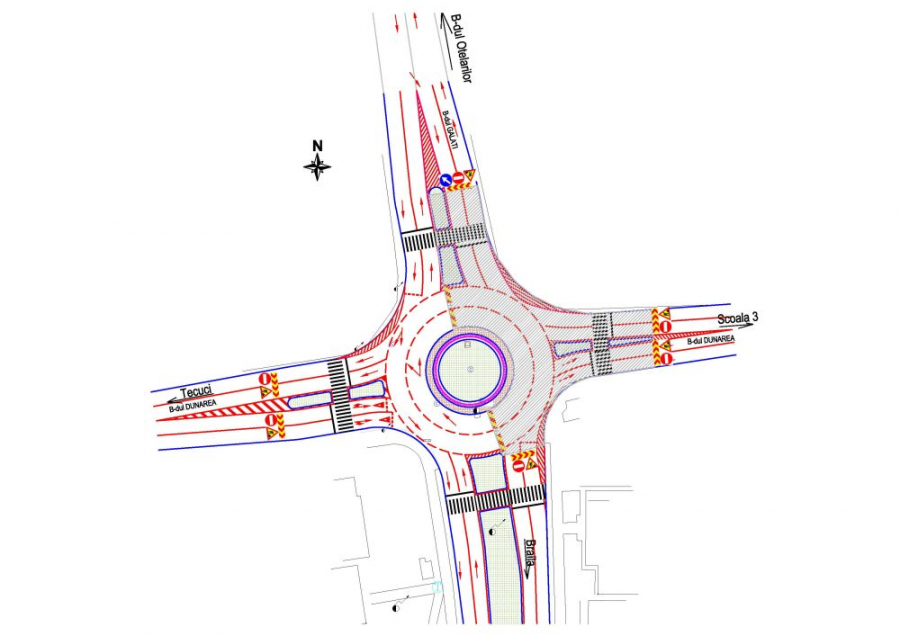 ATENȚIE, ȘOFERI! Restricţii şi trasee deviate pe bulevardul Dunărea (UPDATE)