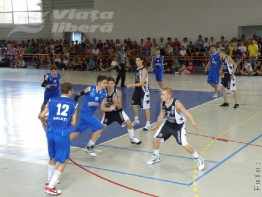 Baschetbaliştii gălăţeni - printre protagoniştii „Naţionalelor”