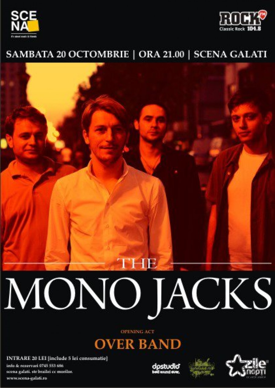 Regal de rock în Scena, cu The Mono Jacks