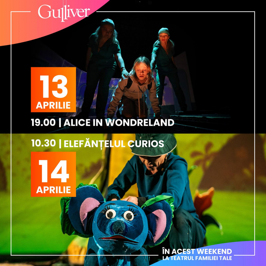 "Alice in Wonderland" revine la Teatrul "Gulliver"