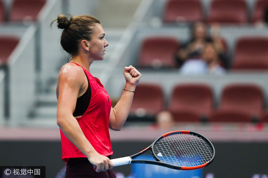 Meci de excepţie la Beijing. SIMONA HALEP a ”demolat-o” pe Sharapova