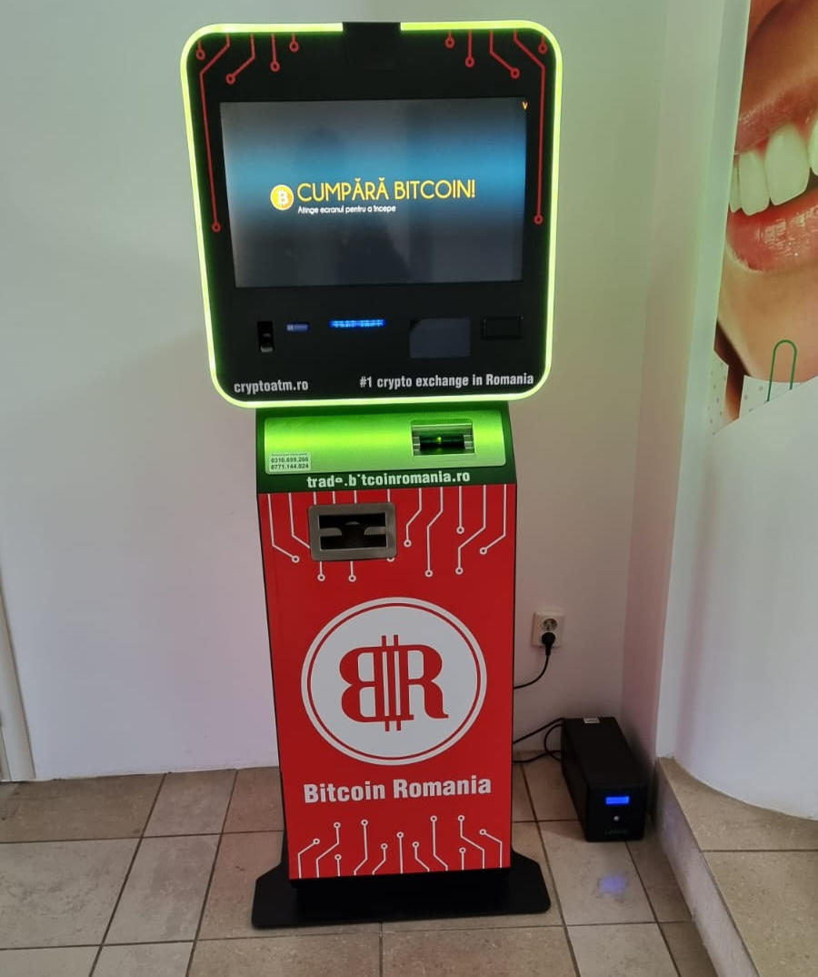ATM-uri pentru criptomonede, în Galați