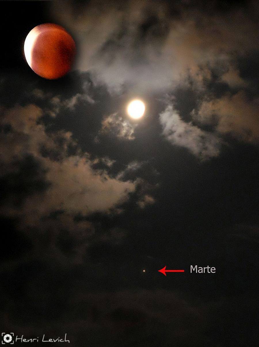 Eclipsa totală de Lună, fotografiată la Nicoreşti