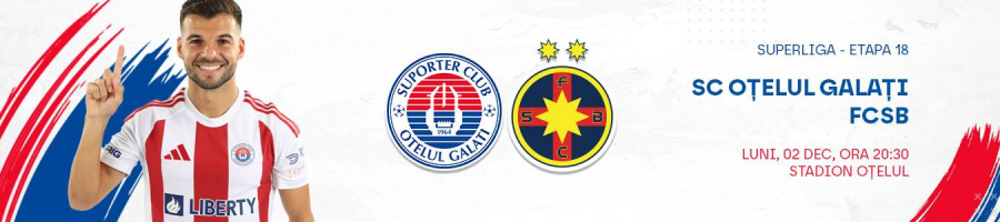 Interes ridicat pentru bilete la Oțelul - FCSB