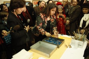 Artă milenară turcă la Galaţi. Consul general în calitate de artist expozant 