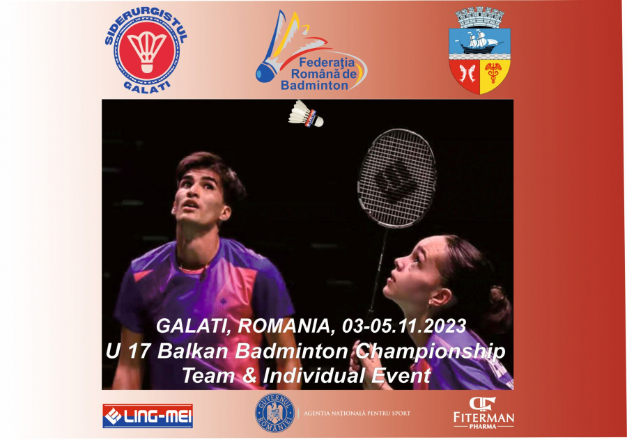 Campionatul Balcanic de badminton - la Galați