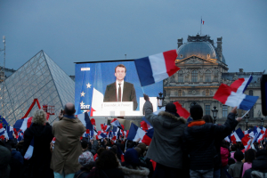 Emmanuel Macron, victorie ”En Marche!” la prezidenţialele din Franţa. Felicitări din partea României