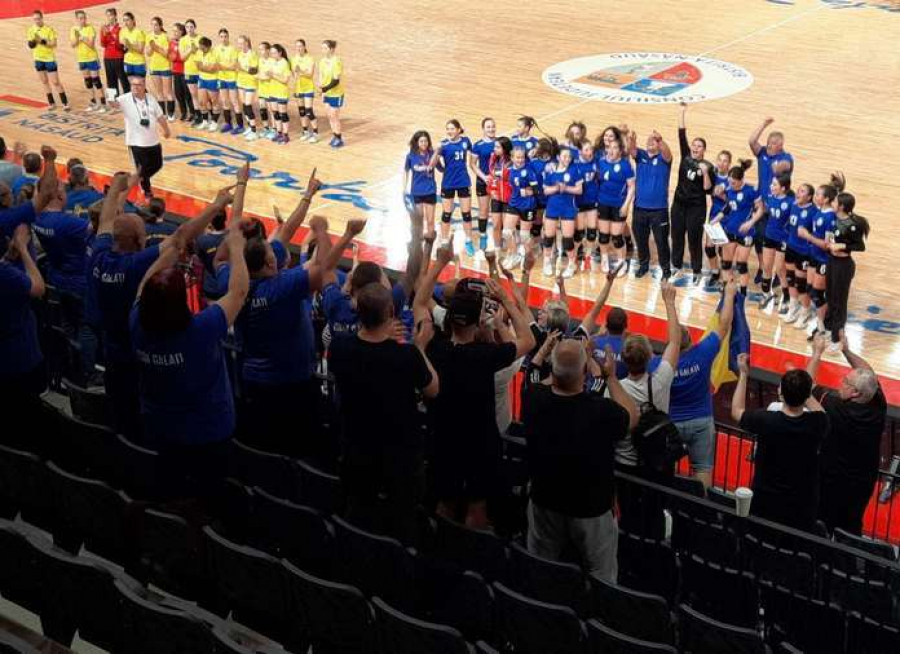 Excelentă performanță a echipei de handbal junioare