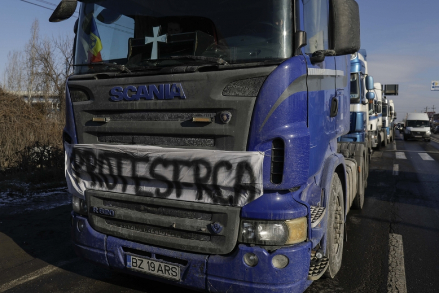 Confederația transportatorilor se delimitează de protestele de stradă