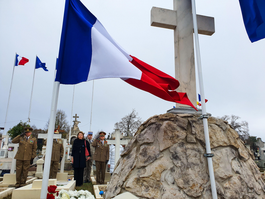 Ambasadoarea Franţei - un discurs impecabil în româneşte (FOTO)