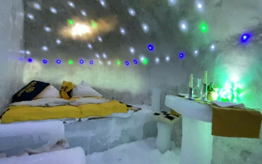 Hotelul de Gheaţă de la Bâlea Lac, deschis într-o formă ”minimalizată”