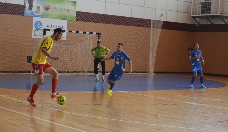 MECI de mare atracţie, miercuri, la Sala „Dunărea” în Liga I de FUTSAL