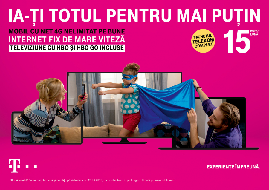 Totul pentru mai puțin, de la Telekom!