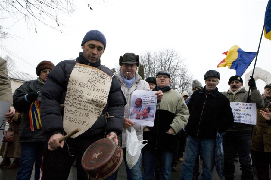 Acţiunile de protest continuă la Galaţi