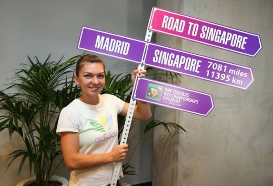 TENIS/ Halep se pregăteşte de Turneul Campioanelor