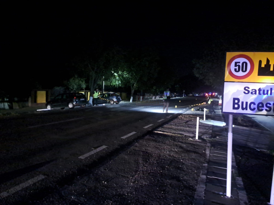Biciclist accidentat mortal, în timp ce traversa DN 25
