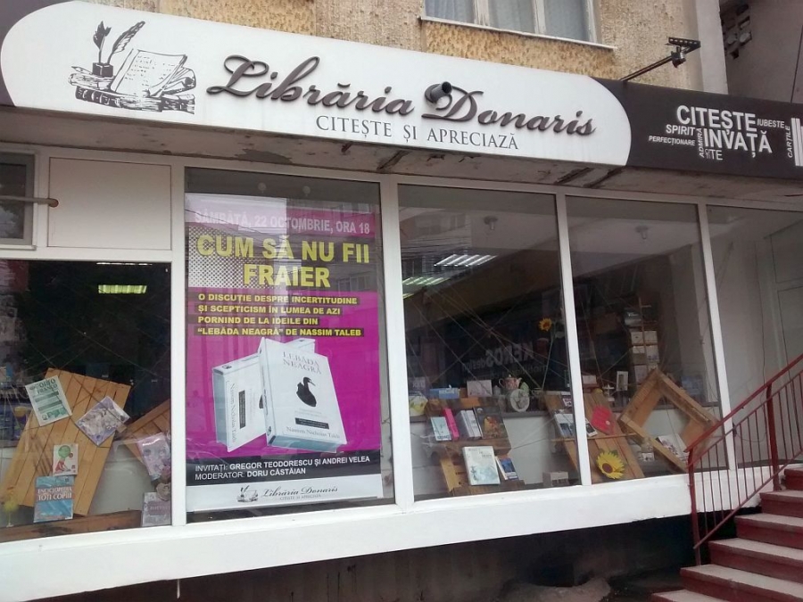 Dezbatere pe marginea unui best-seller, sâmbătă seară, la Librăria ”Donaris”