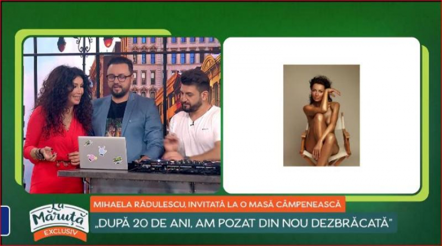 Mihaela Rădulescu, nud artistic refăcut după 20 de ani