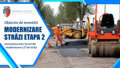 Birocraţie. Contractul pentru repararea străzilor la Tecuci, în sfârşit atribuit