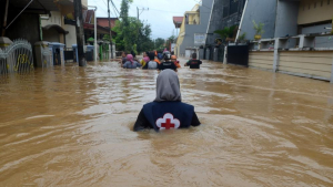 Inundaţii în capitala Indoneziei