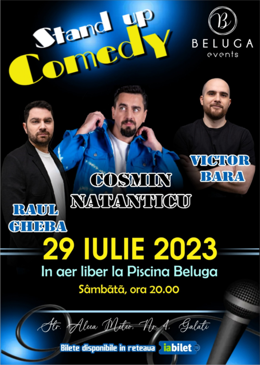 Show de stand-up comedy la Piscina Beluga