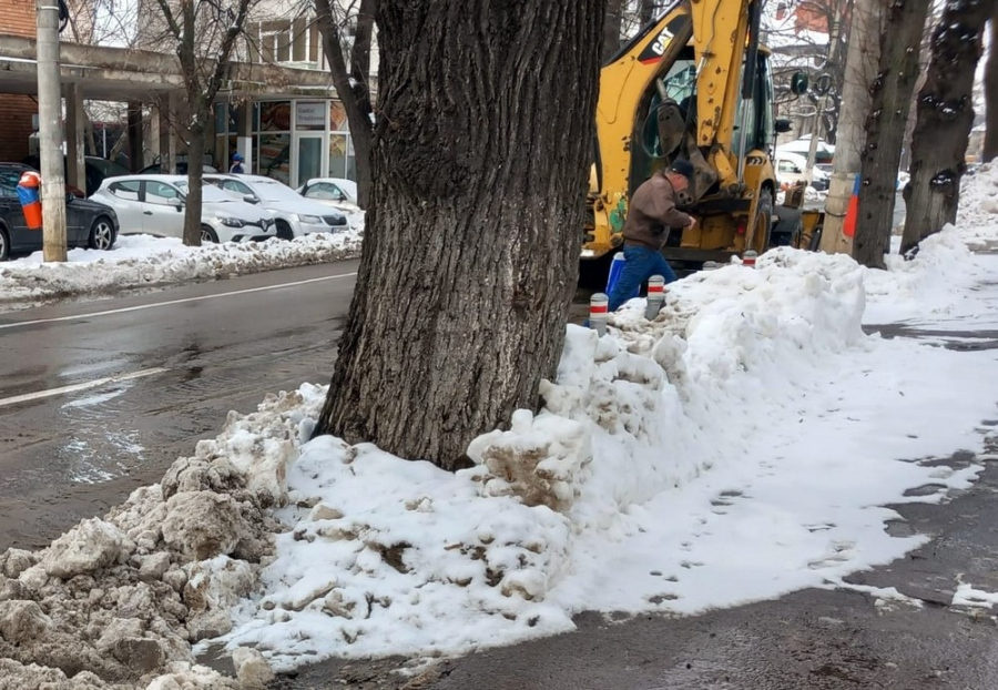 „Este o deszăpezire mediocră”, spune primarul Galaţiului