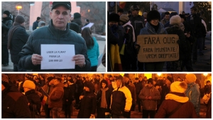 UPDATE &quot;România nu uita, Galaţiu-i de partea ta&quot; | Protestele continuă şi în această seară (FOTO)