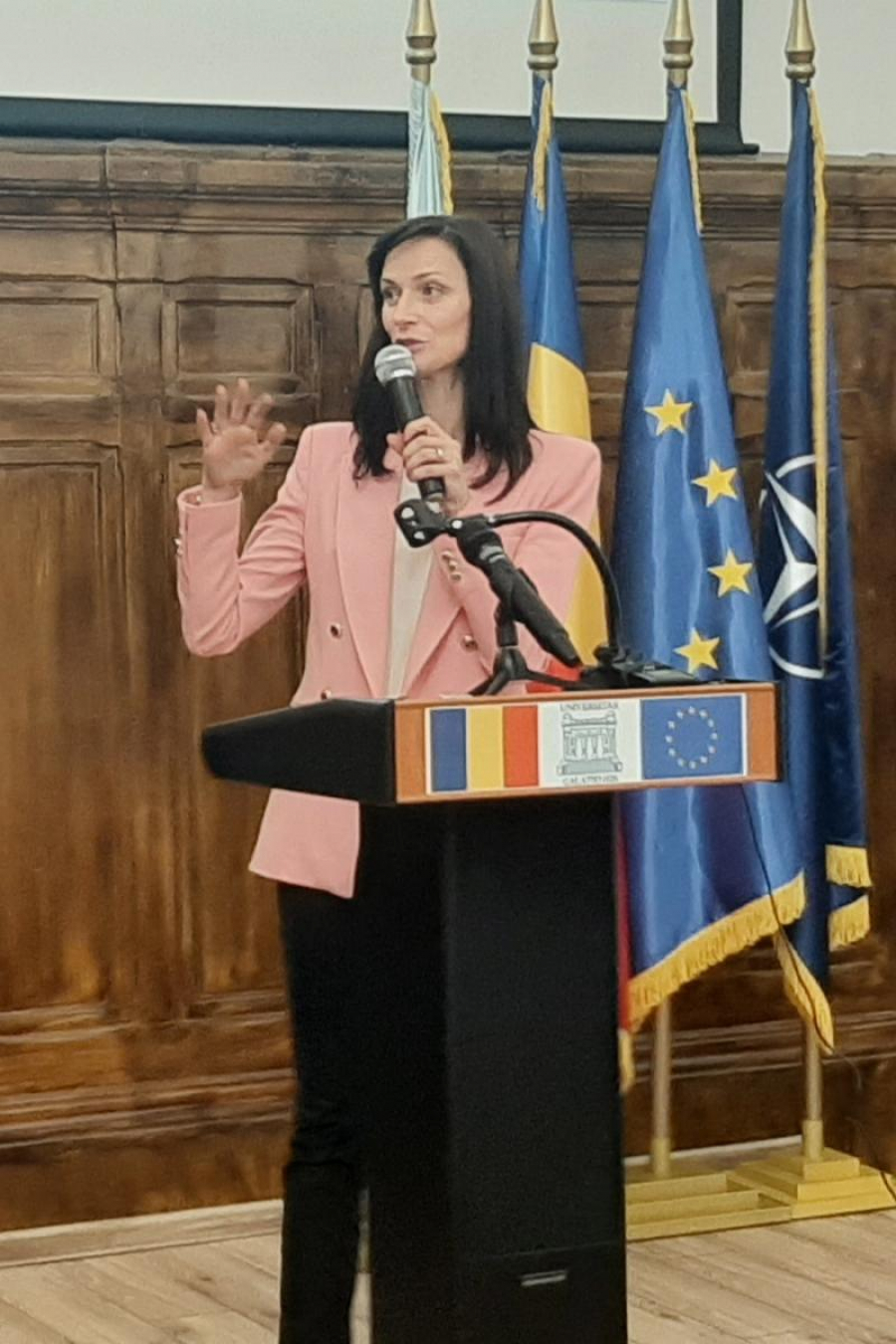 Comisarul european pentru Cercetare, Mariya Gabriel, la Galaţi: „Dunărea este parte a identității noastre”