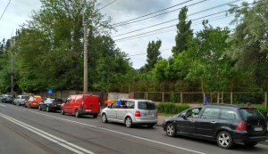Gălăţenii şi brăilenii au plecat la Bucureşti să ceară autostradă pentru Moldova (FOTO)