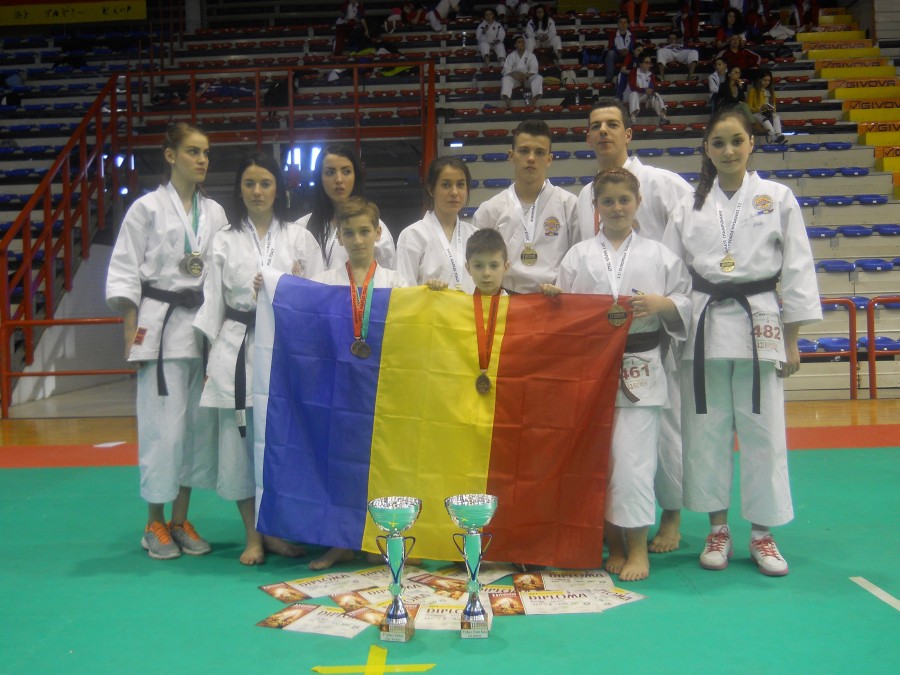 Karateka de la KODO au NOUĂ titluri EUROPENE