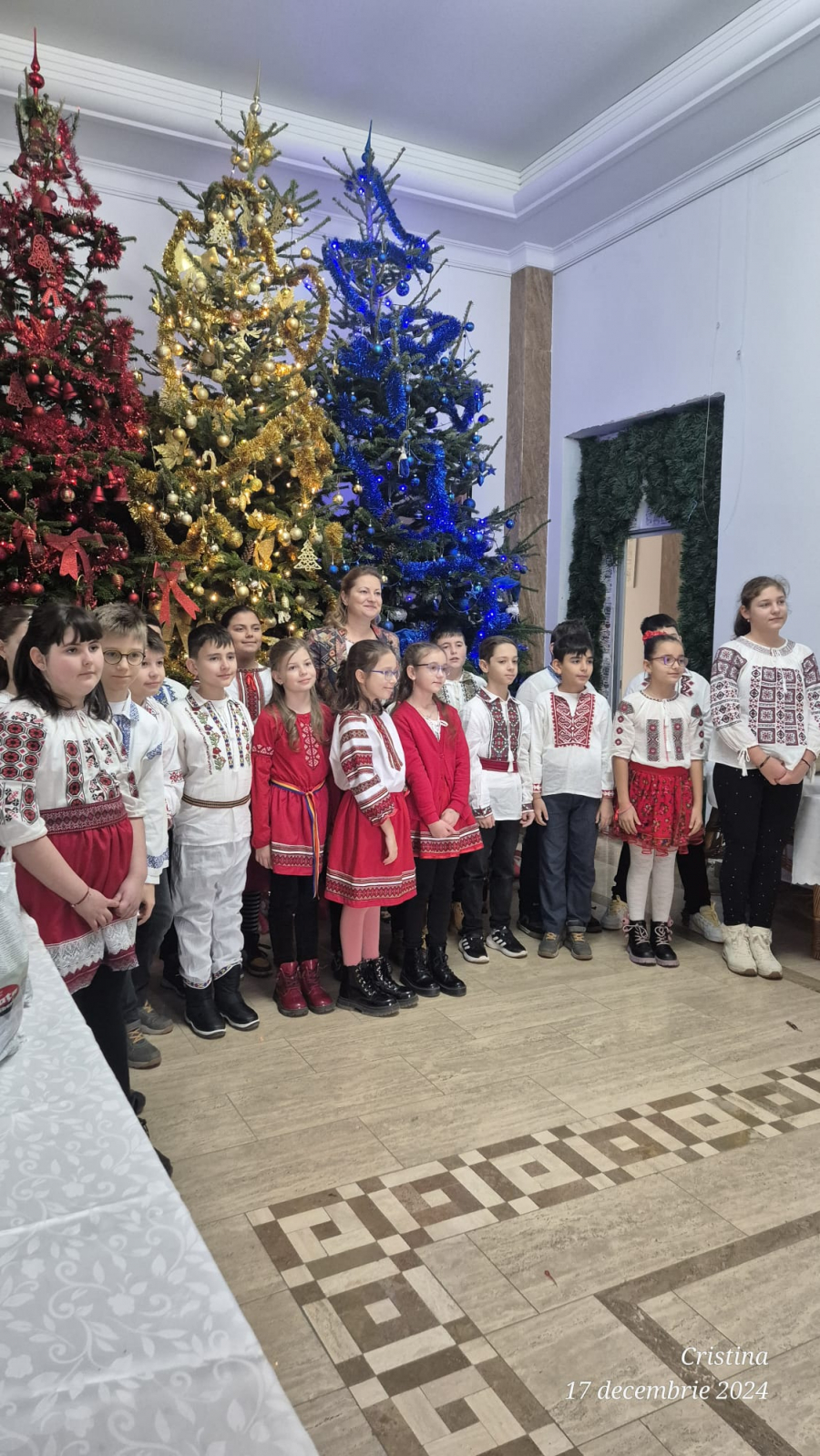 Elevii de la Școala Nr. 5 ne-au transmis mesajul divin (video)
