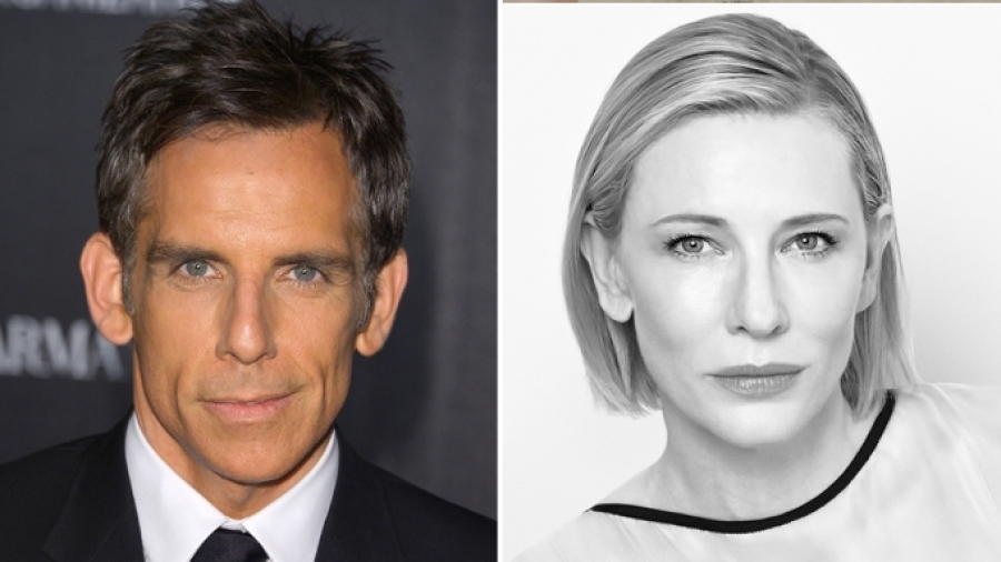 Ben Stiller și Cate Blanchett, în „The Champions”