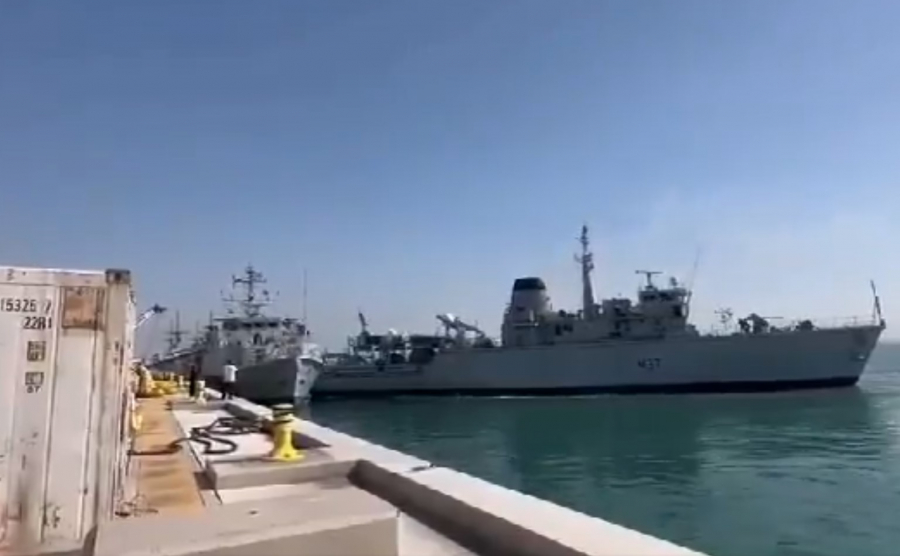 Ciocnire între două nave de război britanice