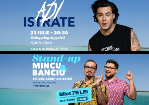 Concerte și stand-up comedy &icirc;n aer liber, la Shopping City Galați