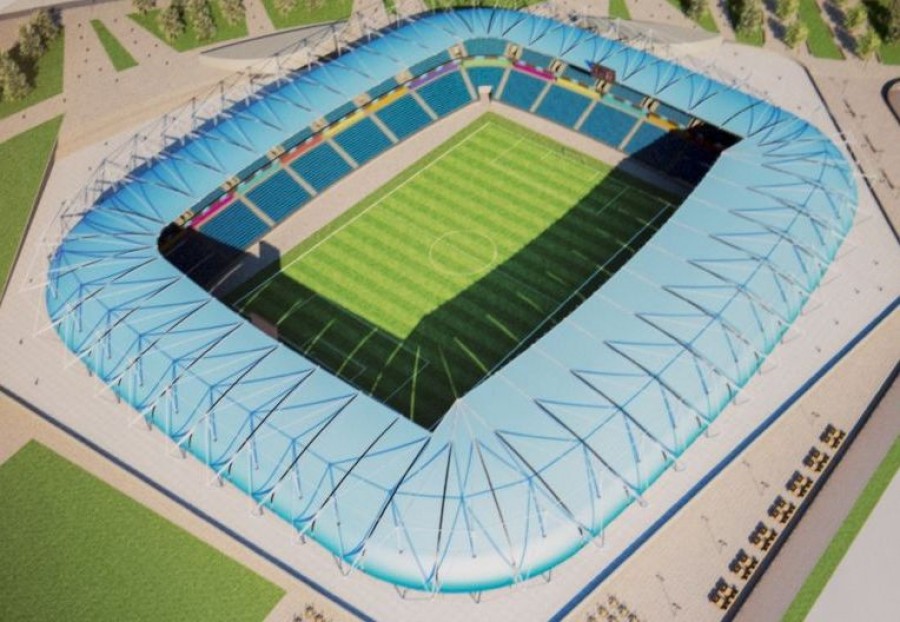 Noul stadion al Galaţiului, construit în cartierul "Dimitrie Cantemir". Vezi aici schiţe cu arena 