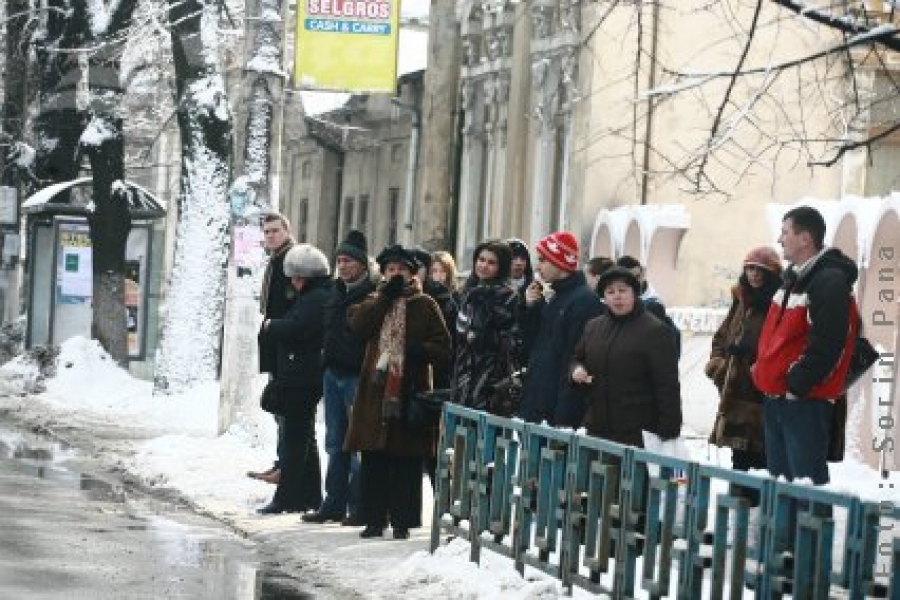 A doua zi de grevă în transportul public  