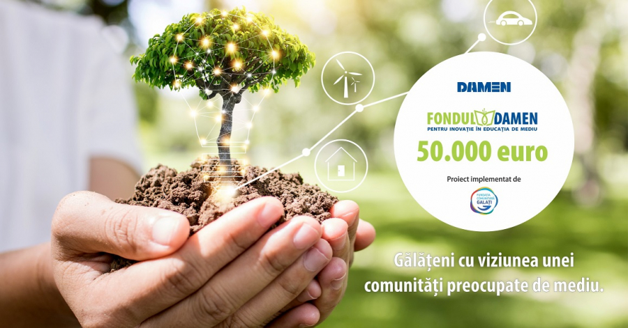 "Fondul Damen pentru inovație în educația de mediu", la start