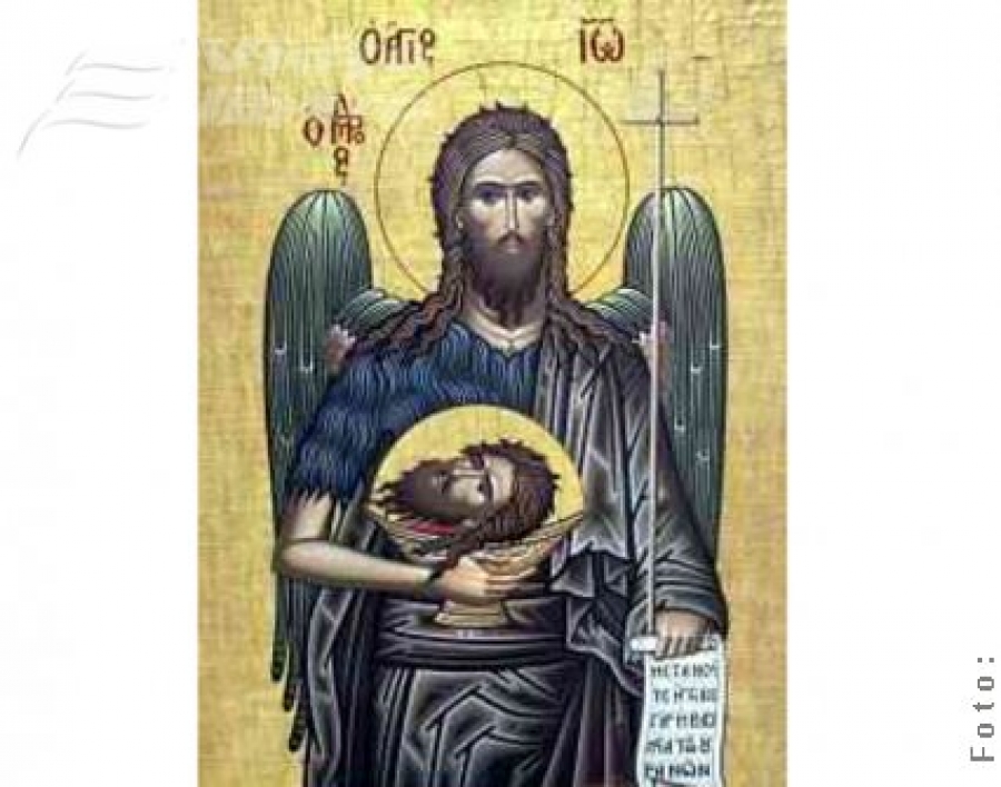Duminică - Tăierea Capului Sfântului Ioan Botezătorul