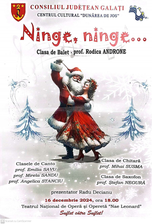 „Ninge, ninge” – Spectacol de Crăciun