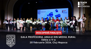 O gălăţeancă, &icirc;n finală la &bdquo;Profesorul Anului din mediul rural&rdquo;